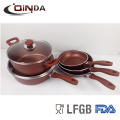 7pcs forged stone cookware set